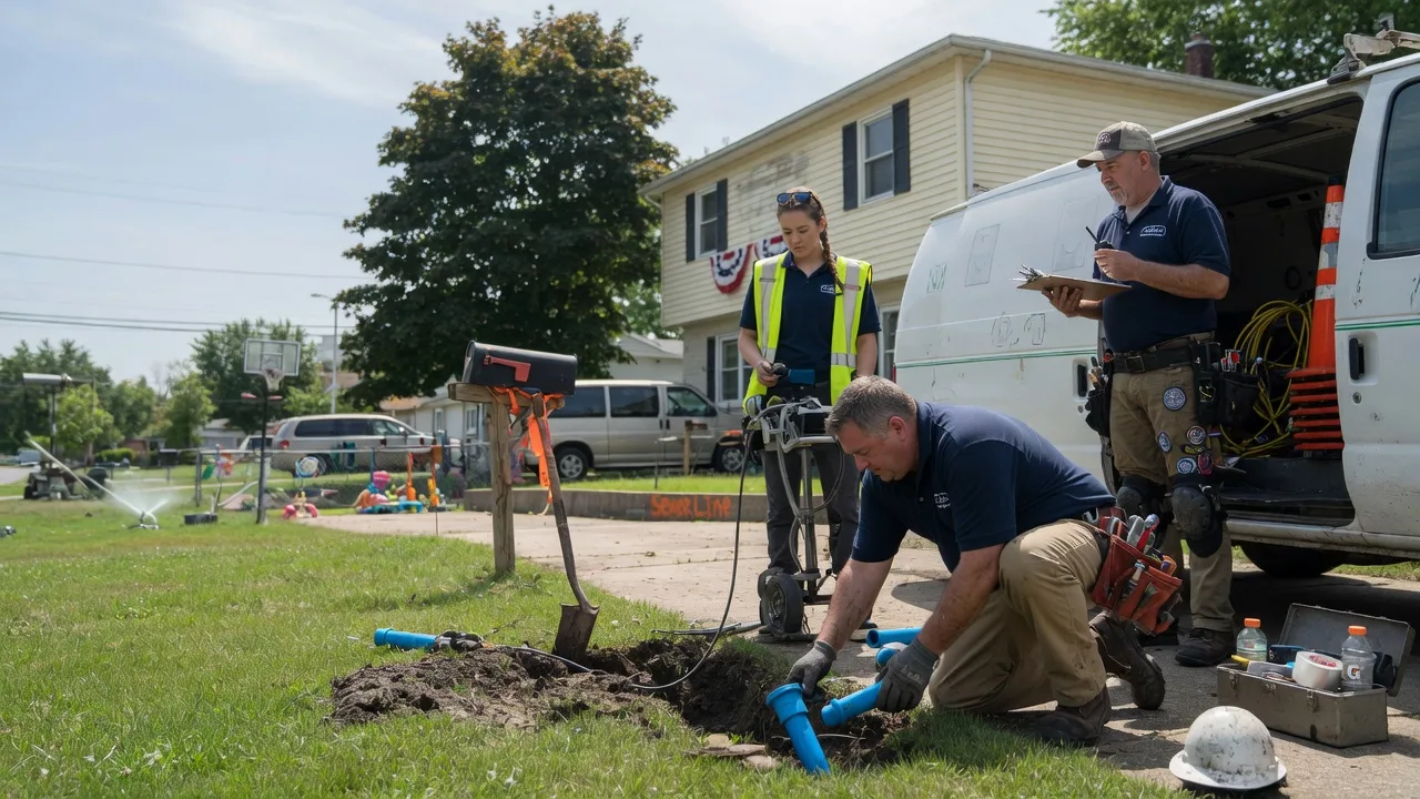 Slab Leak Repair in Napoleon, MI near me
